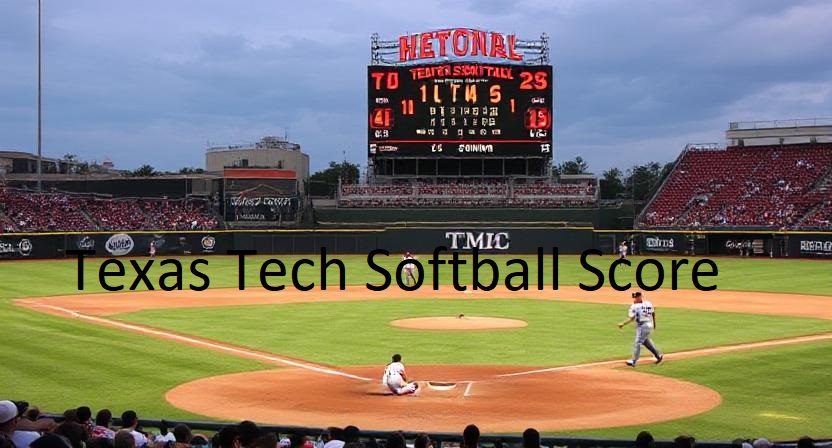 Texas Tech Softball Score