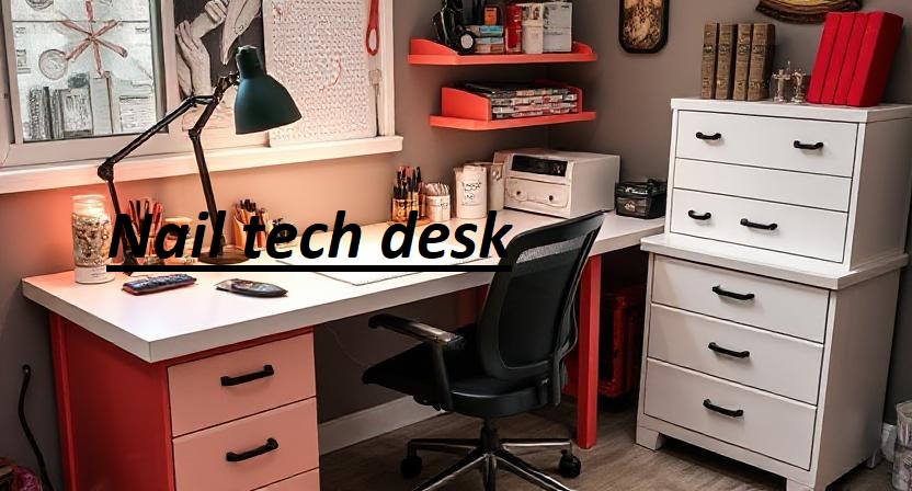 nail tech desk